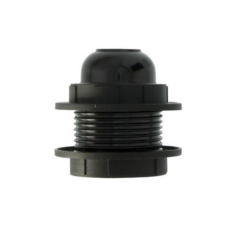 E27 lamphouder - Met kraag - 56mm - Schroefmontage E27 lamphouder - Met kraag - 56mm - Schroefmontage